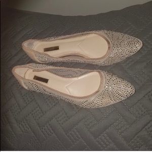 Jennifer Lopez sparkle shoes flats/loafers